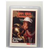 Michael Jordan 1991 Hoops Bulls NBA Champions