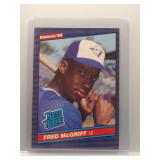 Fred McGriff 1986 Donruss Rookie
