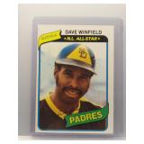 Dave Winfield 1980 Topps All-Star