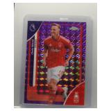 Chris Wood 2026 Topps Chrome purple mosaic  /75