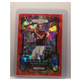 Johnny Manziel 2024 Prizm DP red ice