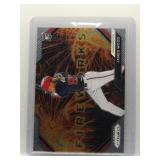 James Wood 2024 Prizm Fireworks Rookie