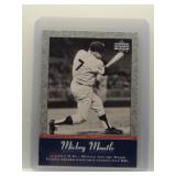 Mickey Mantle 2001 Upper Deck Pinstripe Collection