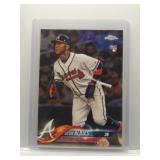 Ozzie Albies 2018 Topps Chrome Rookie