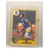 Bo Jackson 1987 Topps Future Stars Rookie