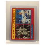 AL & NL Championships 2025 Topps Heritage