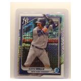Austin Wells 2024 Bowman Chrome Mojo Rookie