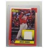 Rece Hinds 2025 Topps Player Worn Rookie Patch