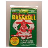 1991 Score Baseball Sealed Pack