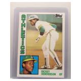Rickey Henderson 1984 Topps