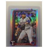 Kumar Rocker 2025 Topps Chrome Rookie Debut