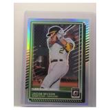 Jacob Wilson 2025 Donruss Optic Silver Prizm