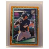 Luis Baez 2025 Donruss Optic Orange Lazer