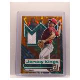 Chase Burns 2025 Donruss Jersey Kings Prospect...