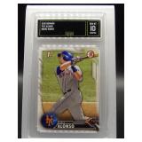 Pete Alonso 2016 Bowman Rookie GMA 10