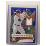 Jace Jung 2025 Donruss Jersey Kings Rookie Patch