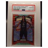 Jocelyn Willoughby 2020 Prizm Ruby Wave Rookie...