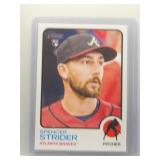 Spencer Strider 2022 Topps Heritage Rookie