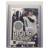 Jackson Jobe 2025 Topps Rising Rookies Patch