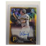 Will Craig 2016 Bowman Chrome 1st Bowman Auto...
