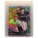 Brooks Lee 2025 Topps Chrome Fortune 15 Rookie