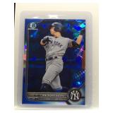 Anthony Volpe 2022 Bowman Chrome Sapphire Rookie