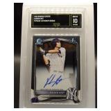 Kaeden Kent 2025 Bowman Chrome Rookie Auto GMA 10