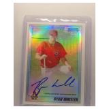 Ryan Wheeler 2010 Bowman Chrome 1st Bowman Auto
