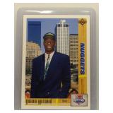 Dikembe Mutombo 1991 Upper Deck Rookie