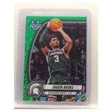 Jaden Akins 2025 Bowman U Chrome Green Shimmer...