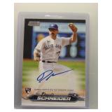 Davis Schneider 2025 Stadium Club Rookie Auto