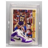 Magic Johnson / Michael Jordan Nike Shadow Box
