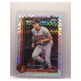 Coby Mayo 2025 Topps Chrome Xfractor Rookie