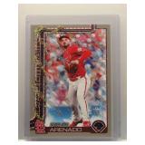 Nolan Arenado 2025 Topps Holiday Silver Snowflakes