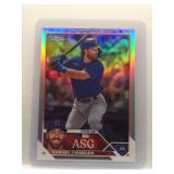 Dansby Swanson 2023 Topps Chrome All Star Game