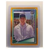 Owen Hall 2025 Donruss Orange Rookie /199
