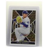 Roki Sasaki 2025 Topps Black Gold Rookie