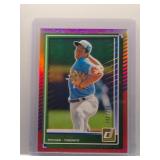 Jake Bloss 2025 Donruss Red Foil /250