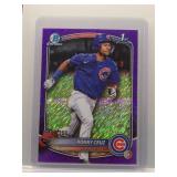 Ronny Cruz 2025 Bowman Chrome 1st Bowman Purple...