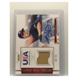 Kevin Davis 2012 Stars & Stripes Rookie Patch...