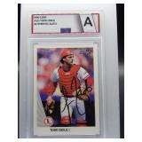 Todd Zeile 1990 Leaf Auto Collect Direct Authentic