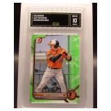 Adley Rutschman 2022 Bowman Neon Green Rookie...