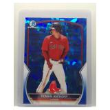 Roman Anthony 2023 Bowman Chrome Sapphire Rookie