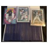 Box of Toploaded Baseball Stars, Rookies, Inserts