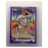 Mackenzie Gore 2022 Topps Chrome Purple Rookie