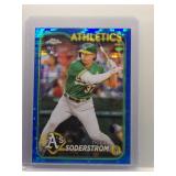 Tyler Soderstrom 2024 Topps Chrome Blue Diamond...