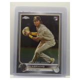 CJ Abrams 2022 Topps Chrome Rookie Debut