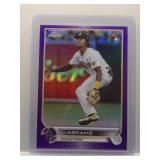 CJ Abrams 2022 Topps Chrome Rookie Purple