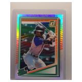 Enrique Bradfield 2025 Donruss Silver Foil Rookie