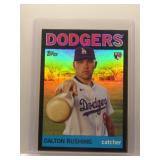 Dalton Rushing 2025 Topps Archives Black Rookie